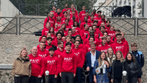 Les étudiants de 2ème année lors de leur rentrée de janvier