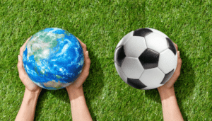 Quand le sport et le recyclés matchent. 