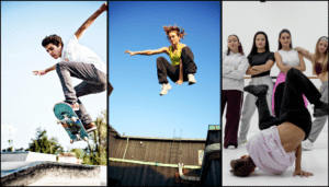 les sport urbain (skateboard, breakdance, parkour), une nouvelle économie 